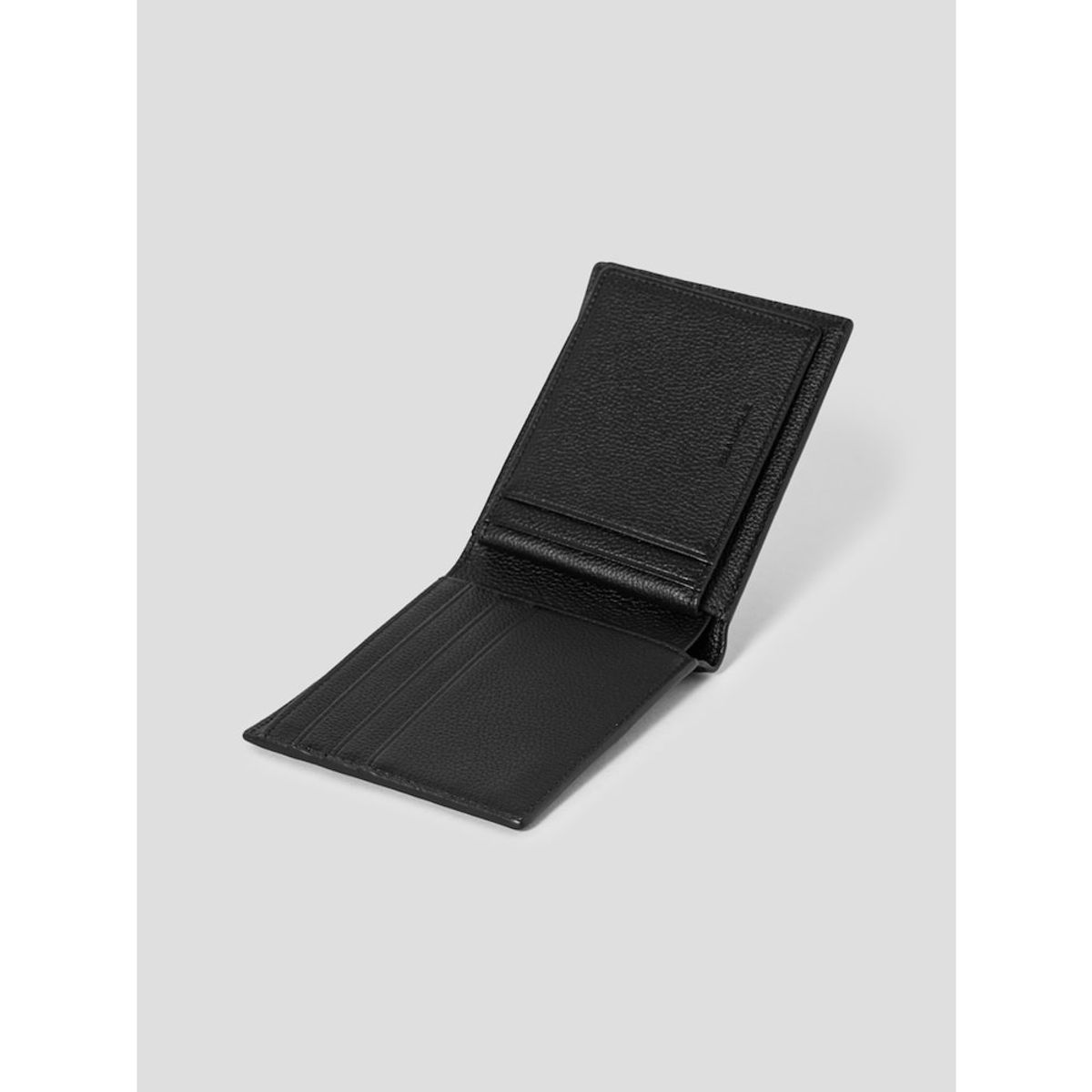 빈폴 액세서리(BEANPOLE ACCESSORY) 스티치 반지갑  블랙