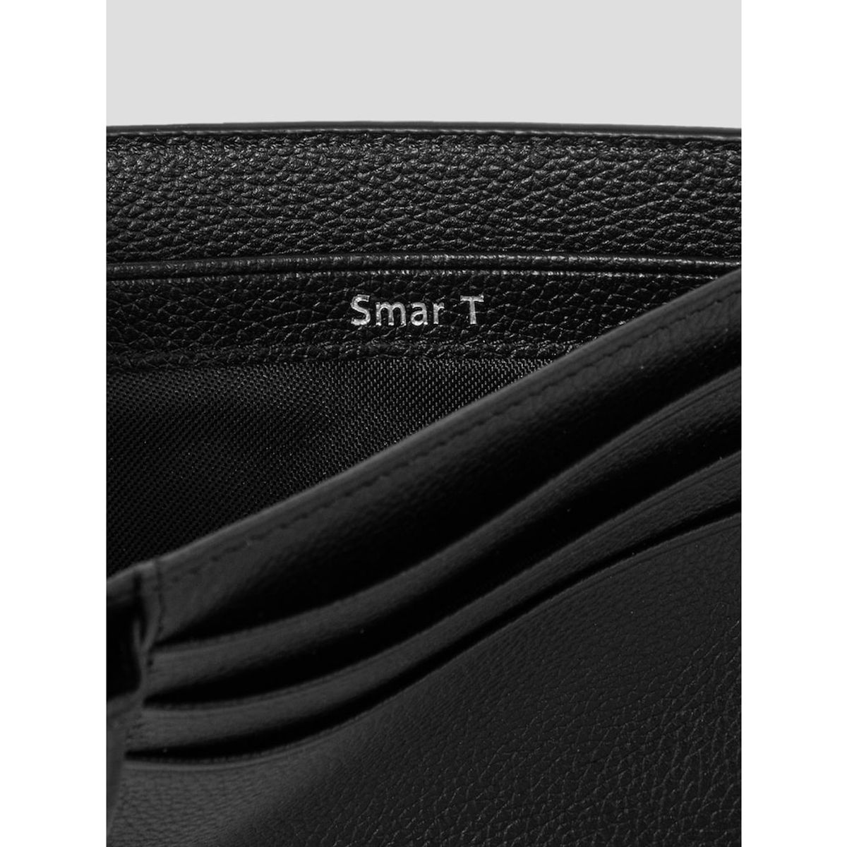 빈폴 액세서리(BEANPOLE ACCESSORY) 스티치 반지갑  블랙