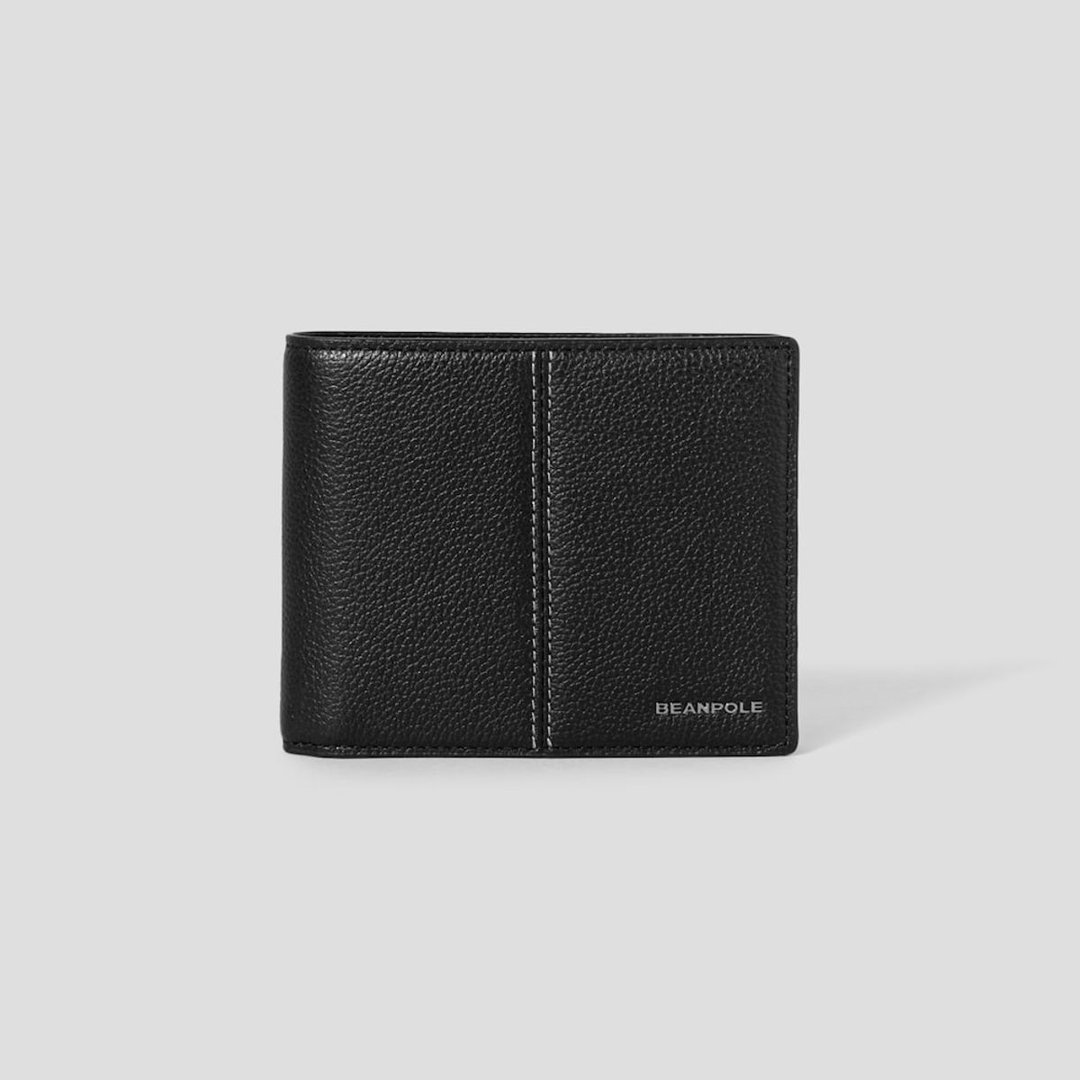 빈폴 액세서리(BEANPOLE ACCESSORY) 스티치 반지갑  블랙