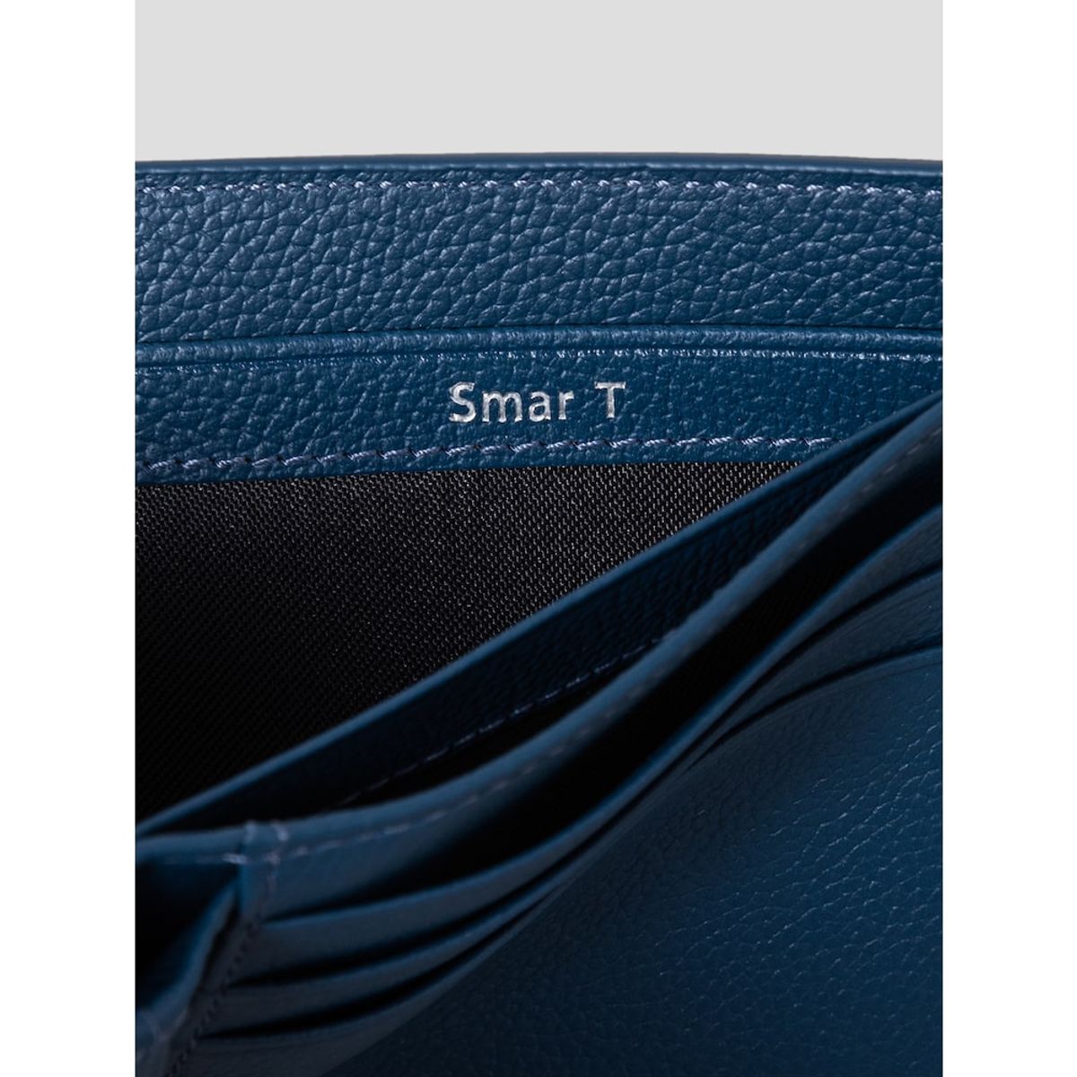 빈폴 액세서리(BEANPOLE ACCESSORY) 스티치 반지갑  블루