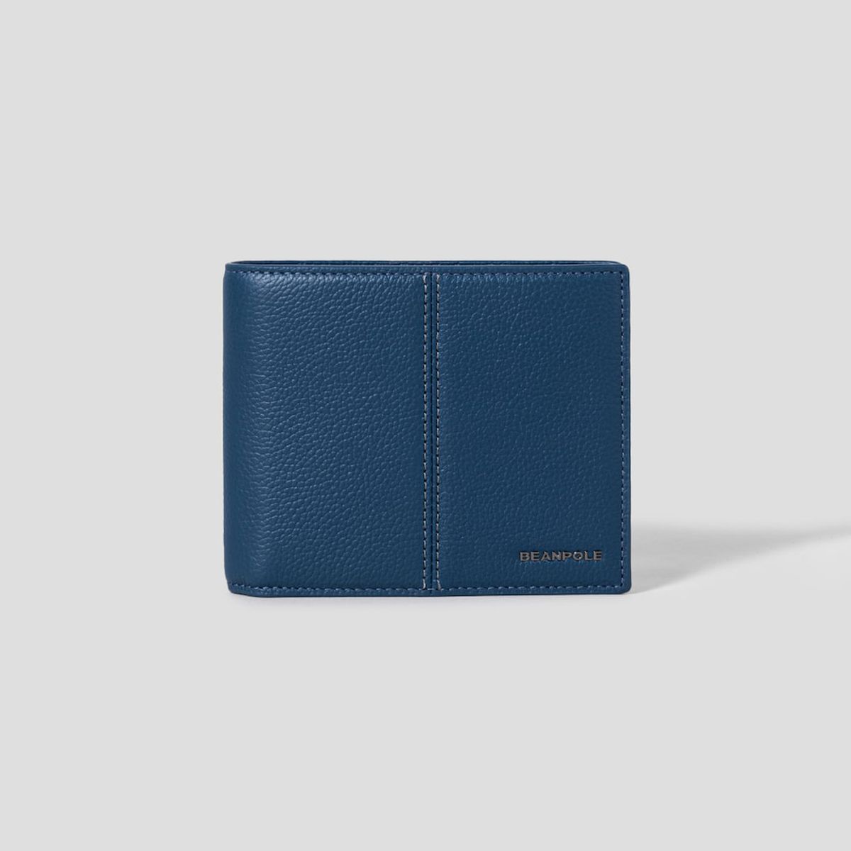 빈폴 액세서리(BEANPOLE ACCESSORY) 스티치 반지갑  블루