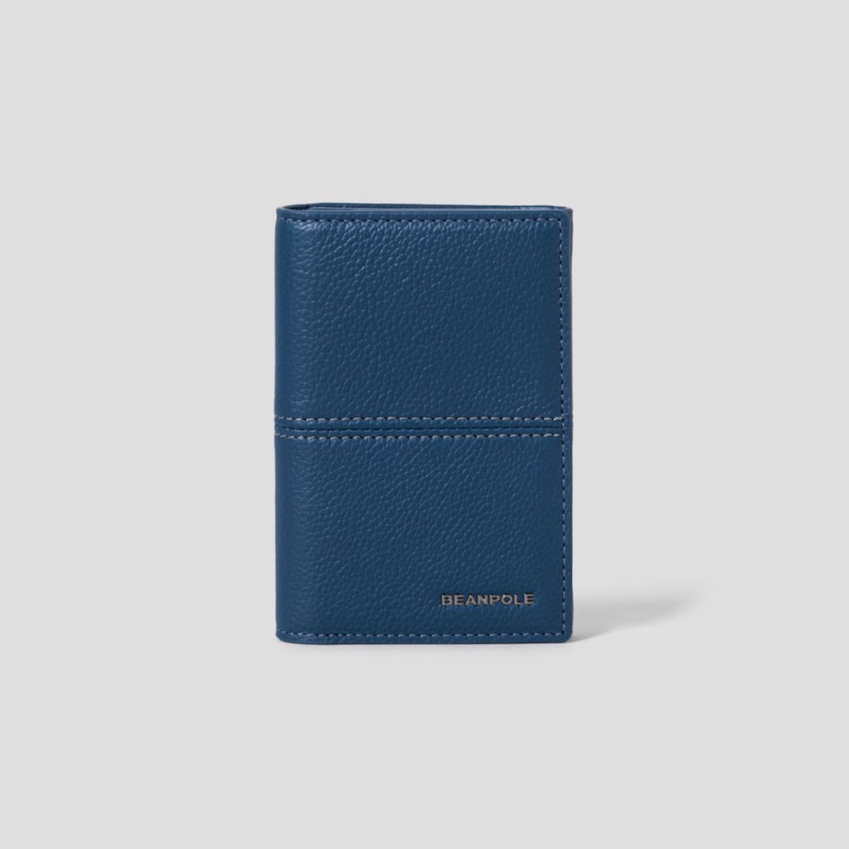 빈폴 액세서리(BEANPOLE ACCESSORY) 스티치 명함지갑  블루