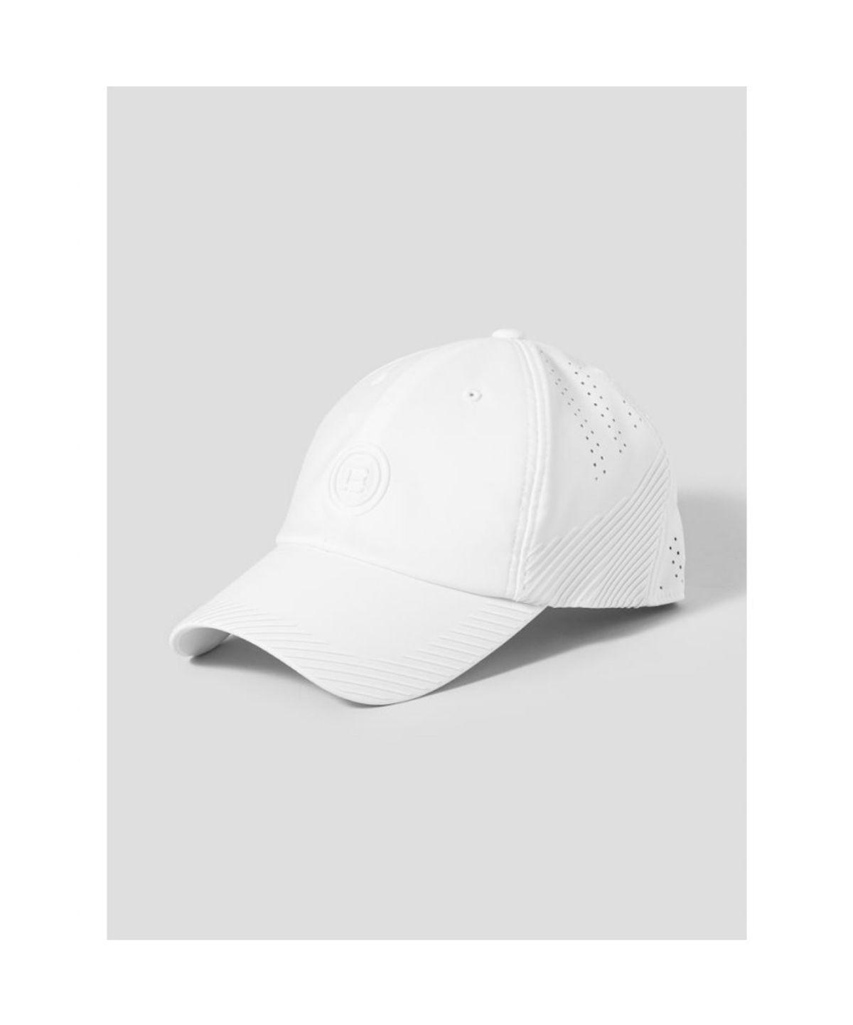 빈폴 액세서리(BEANPOLE ACCESSORY) 남성 펀칭 볼캡  화이트