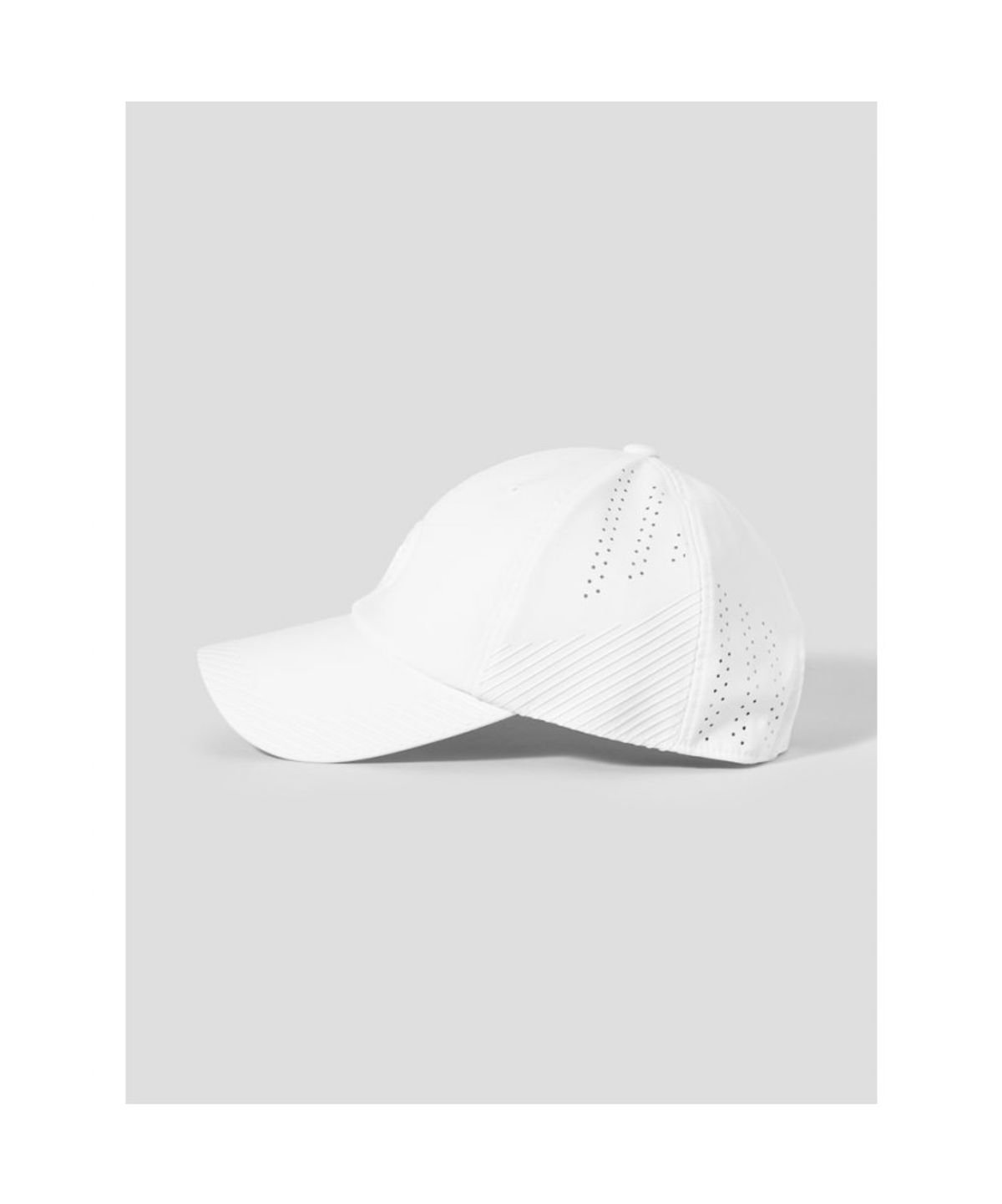 빈폴 액세서리(BEANPOLE ACCESSORY) 남성 펀칭 볼캡  화이트