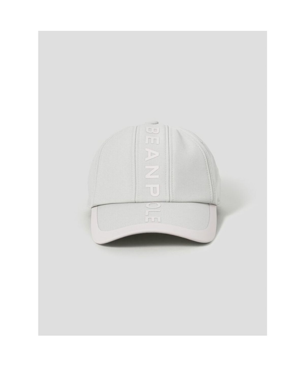 빈폴 액세서리(BEANPOLE ACCESSORY) 남성 세로 로고 볼캡  라이트 그레이