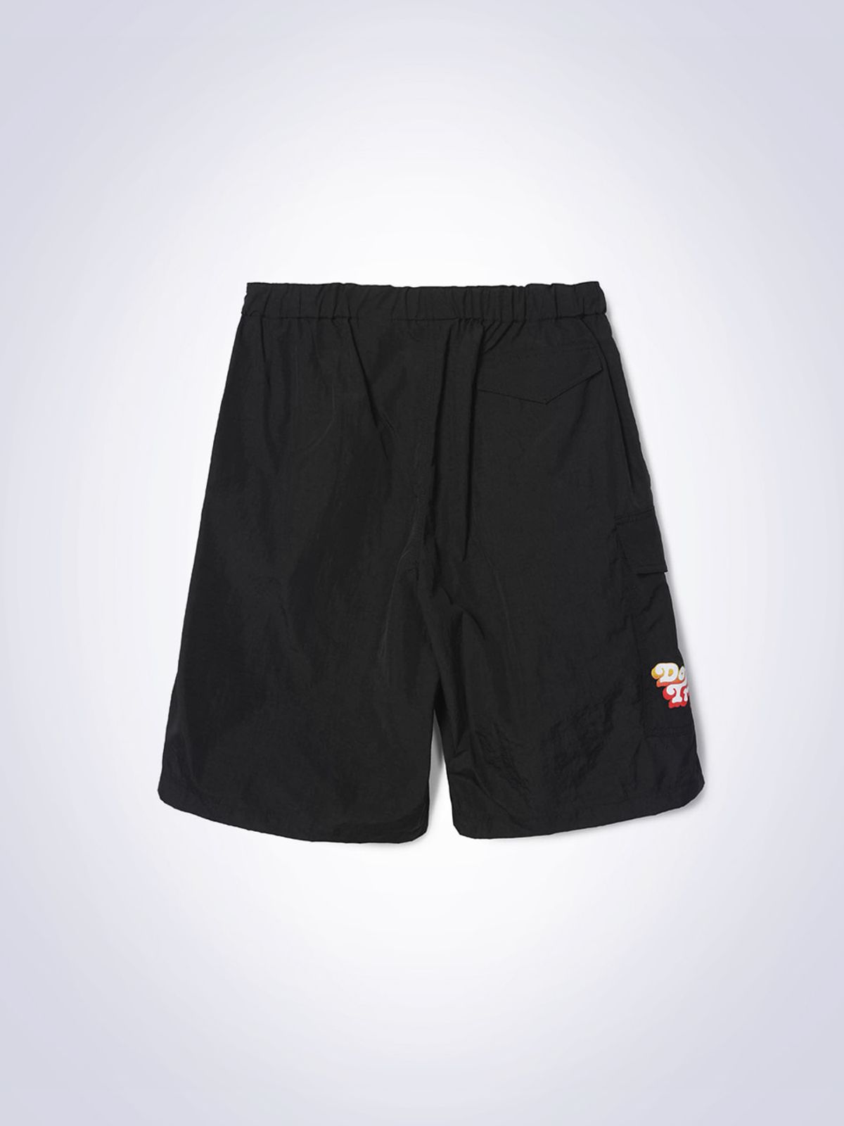 하우스공칠이씨(HAUS072C) TOM HALF SHORTS PANTS BLACK