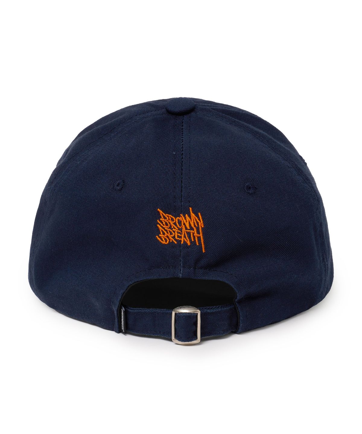 브라운브레스(BROWNBREATH) GARMENT WASHING ROUND VISOR CAP - NAVY