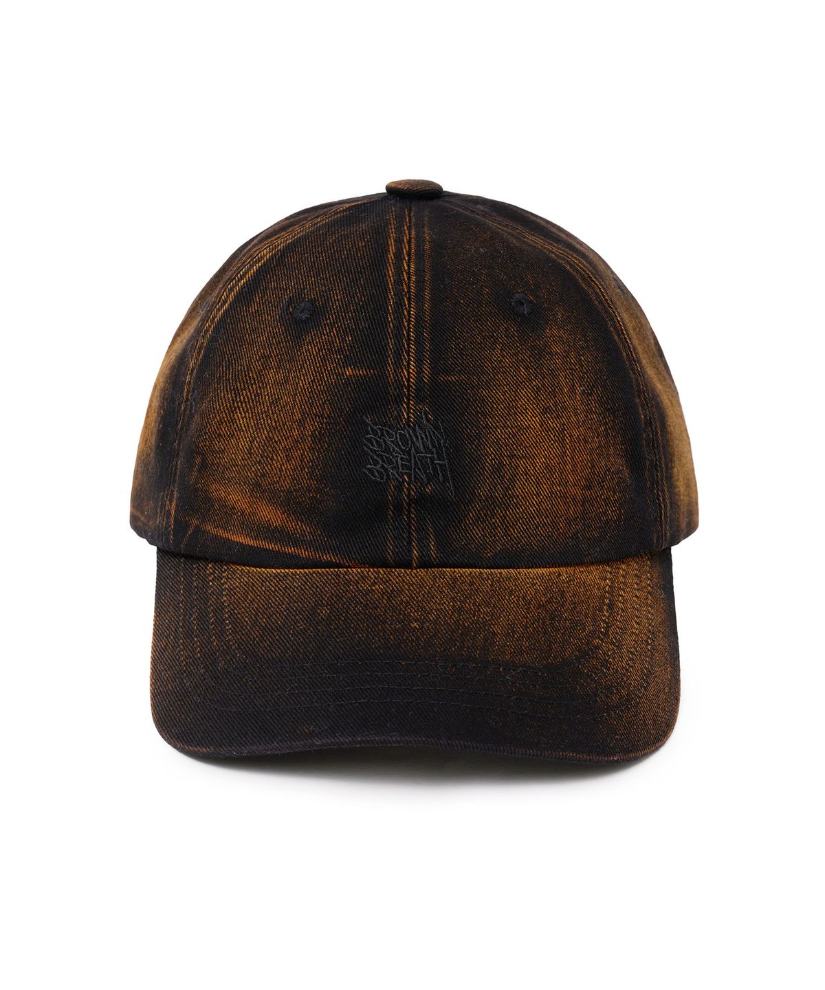 브라운브레스(BROWNBREATH) WASHING TAG CAP - BLACK