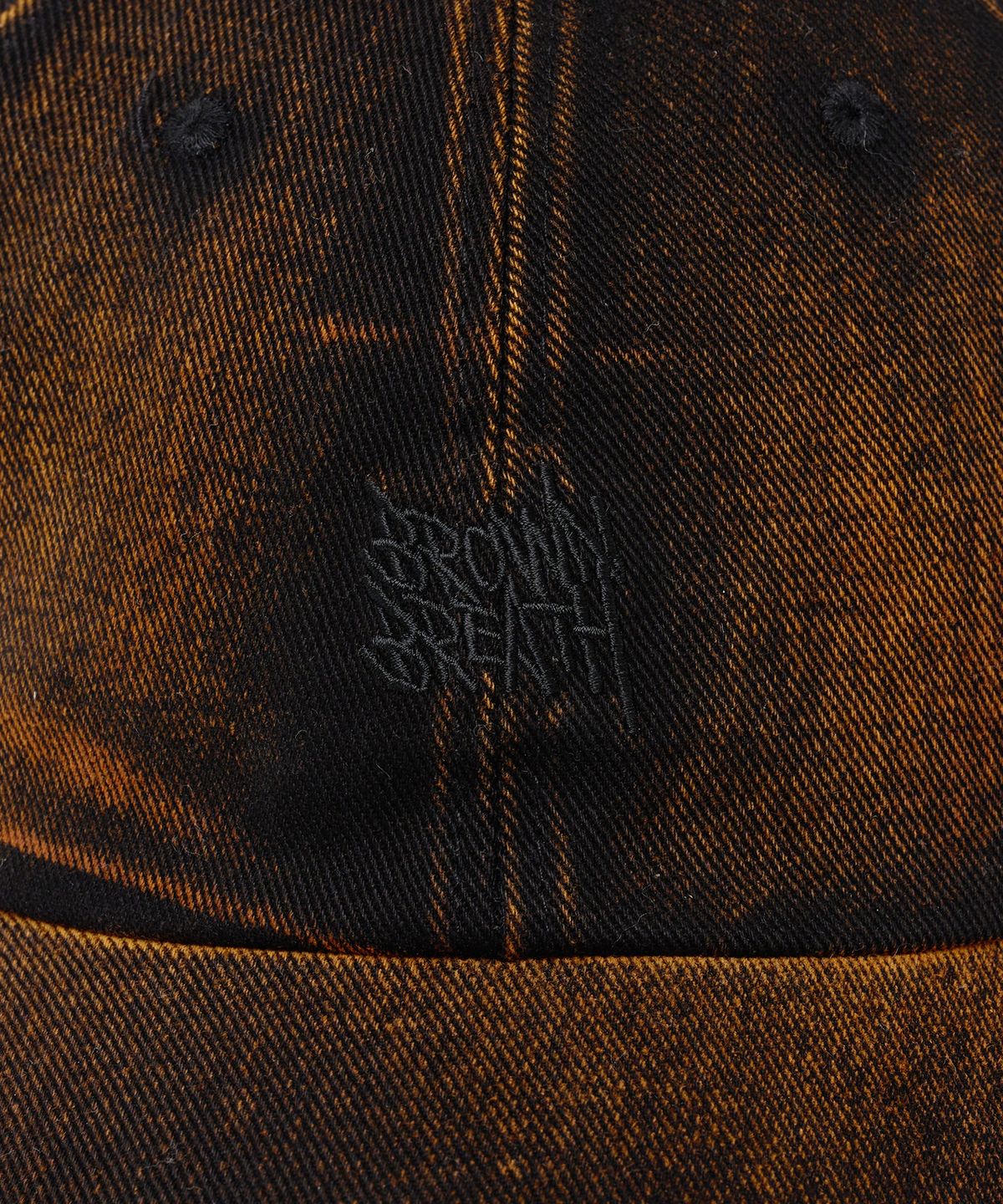 브라운브레스(BROWNBREATH) WASHING TAG CAP - BLACK