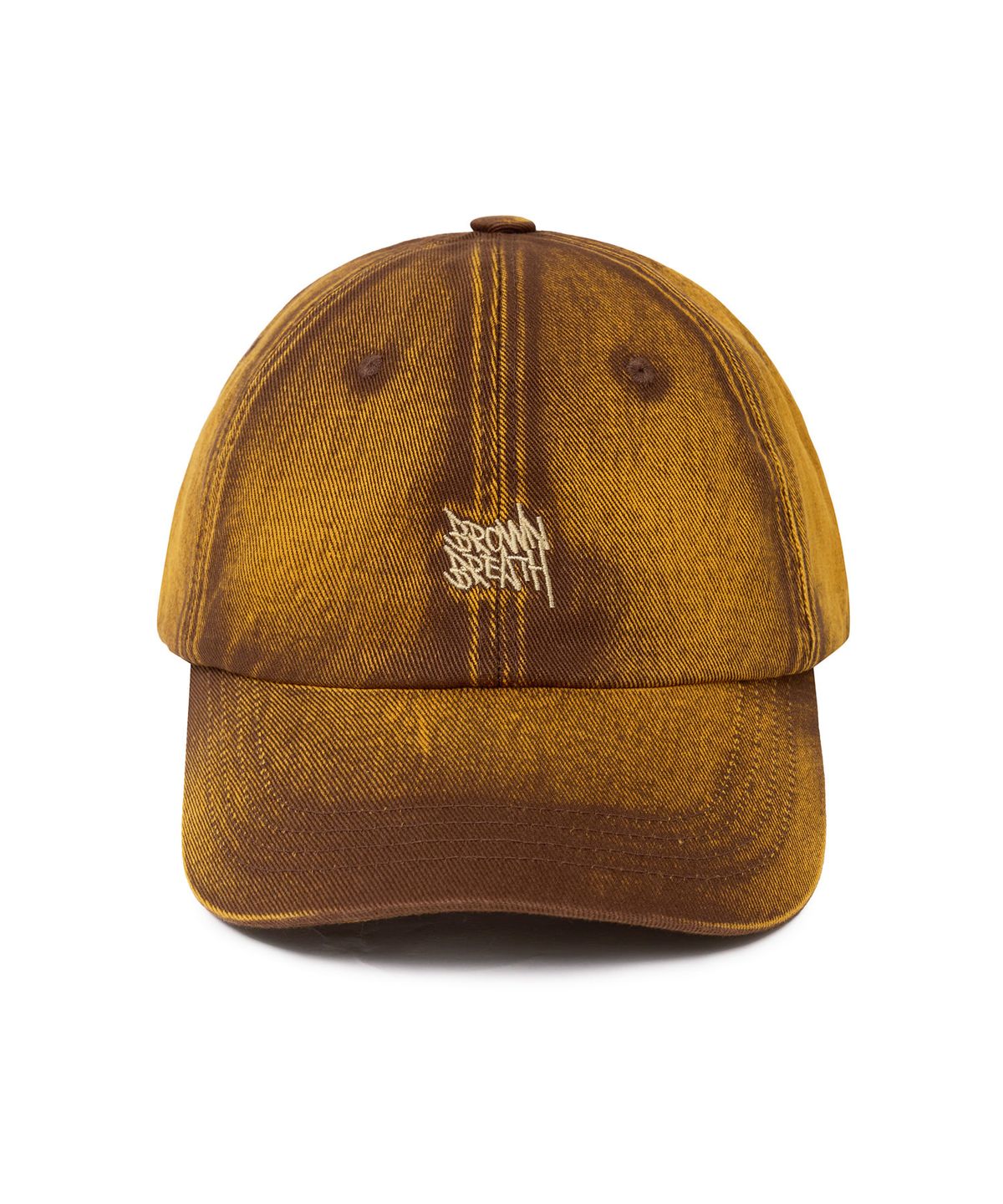 브라운브레스(BROWNBREATH) WASHING TAG CAP - BROWN