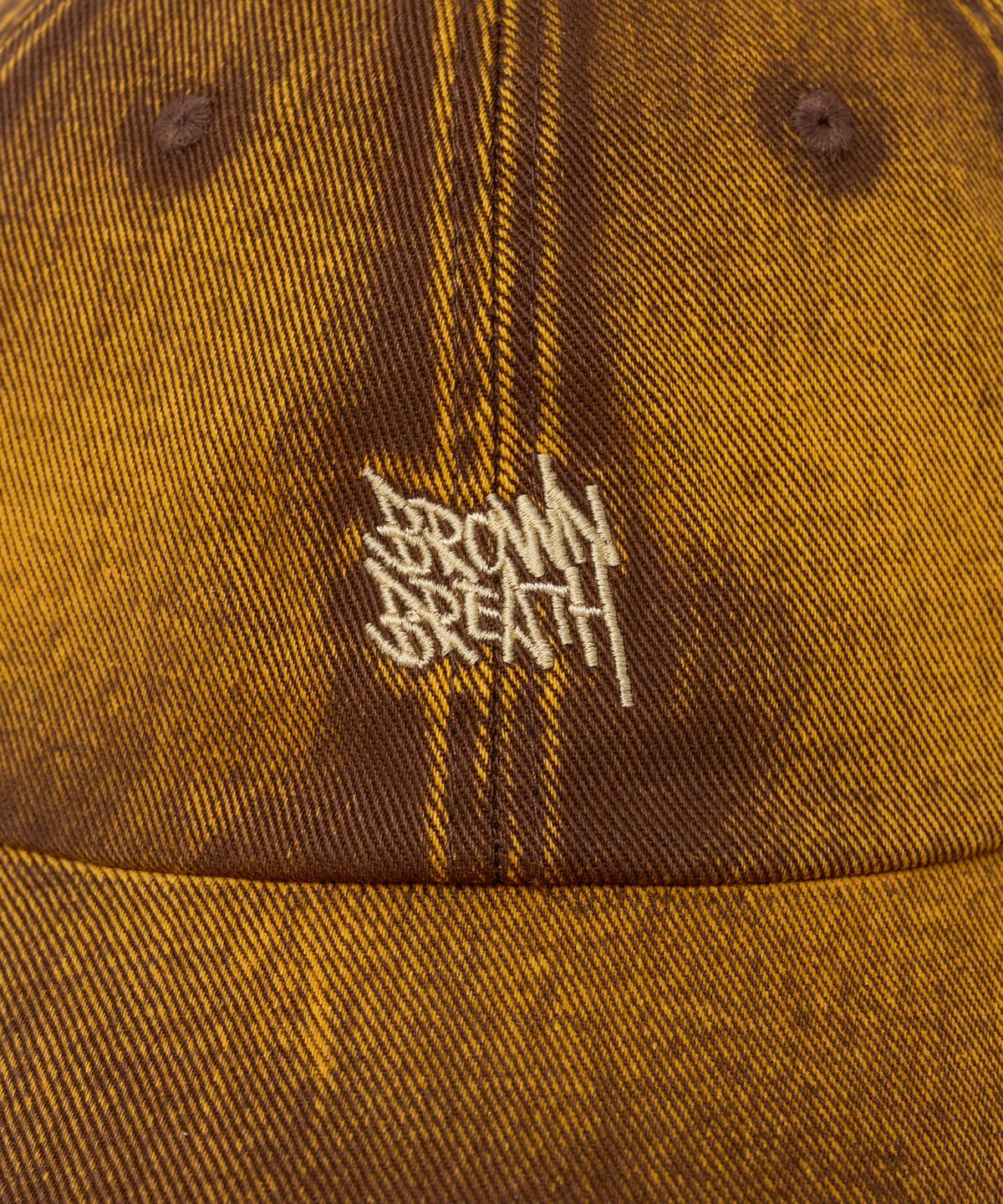 브라운브레스(BROWNBREATH) WASHING TAG CAP - BROWN