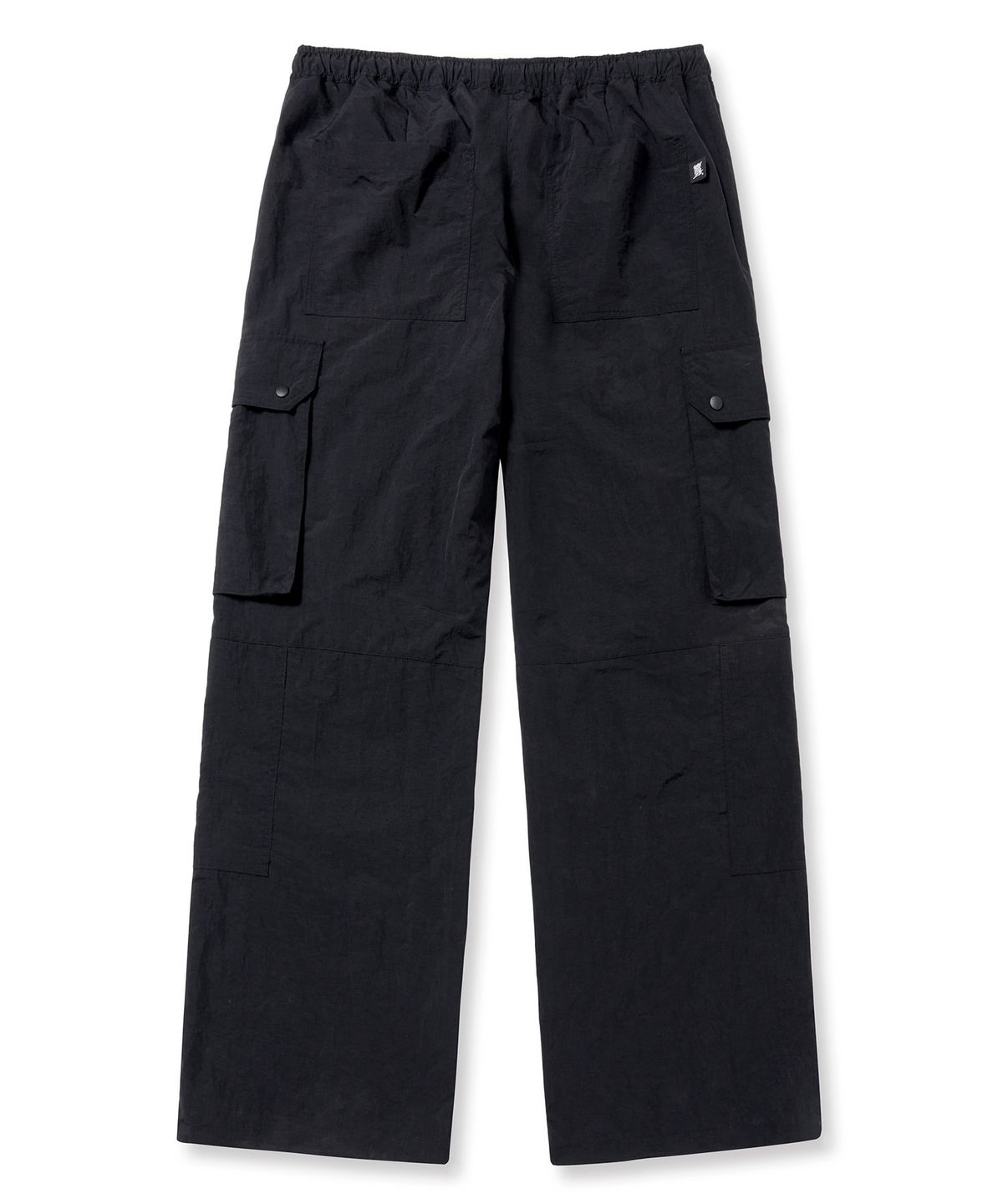 브라운브레스(BROWNBREATH) NYLON BANDING PANTS - BLACK