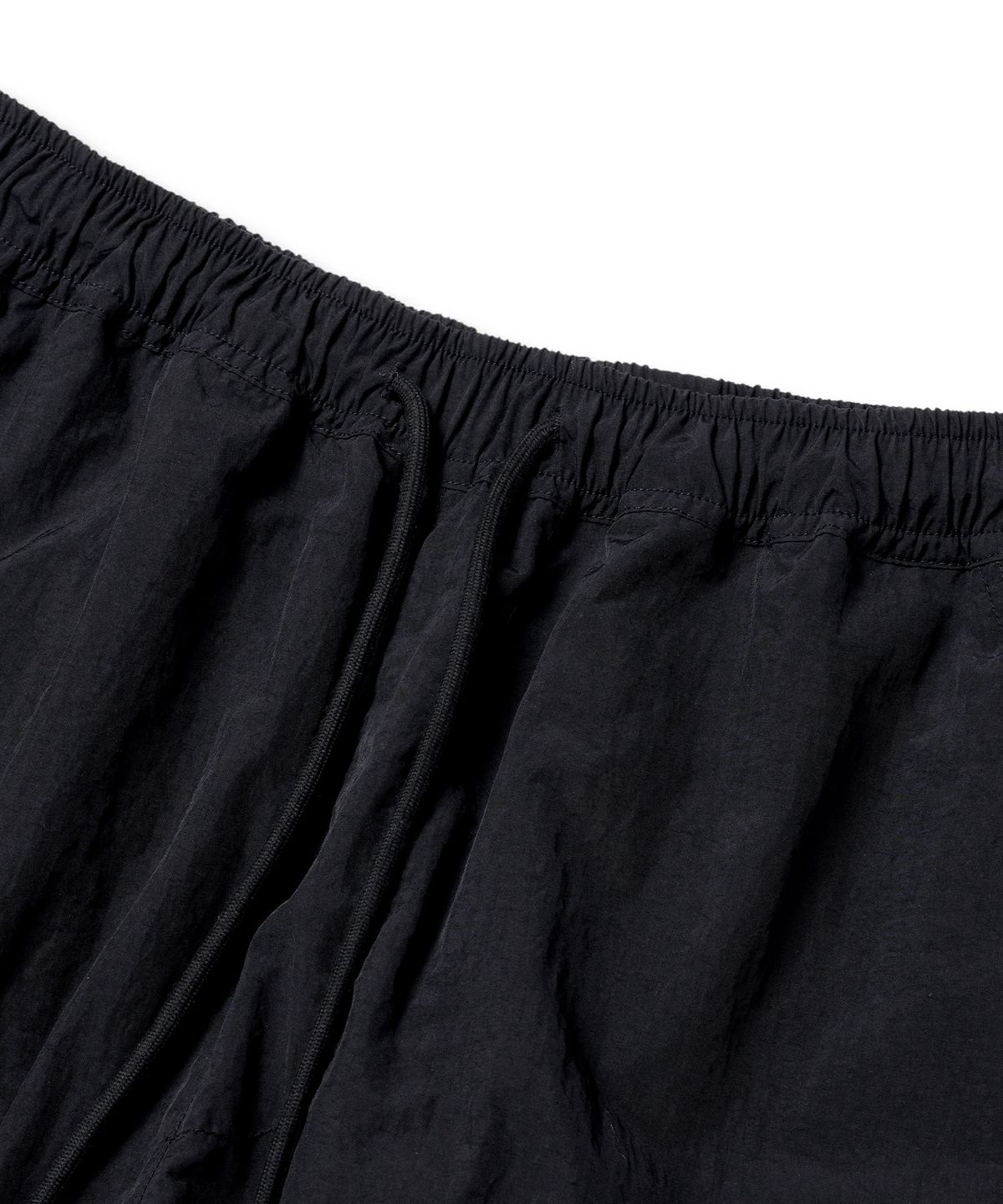브라운브레스(BROWNBREATH) NYLON BANDING PANTS - BLACK