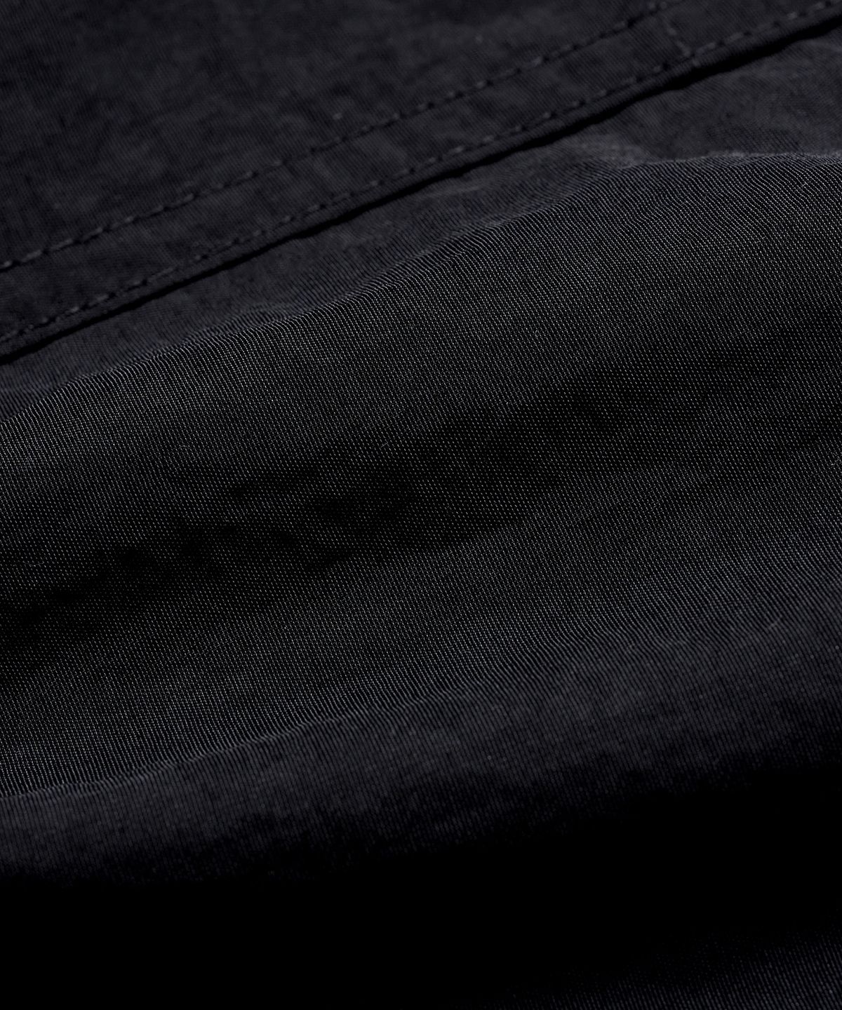 브라운브레스(BROWNBREATH) NYLON BANDING PANTS - BLACK