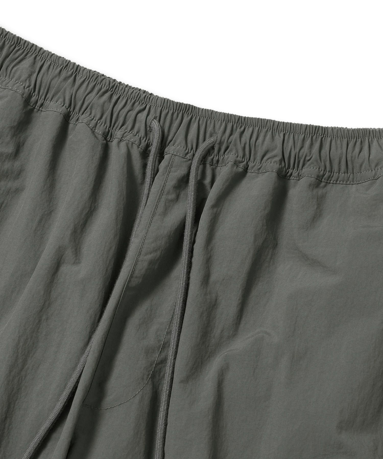 브라운브레스(BROWNBREATH) NYLON BANDING PANTS - GREY