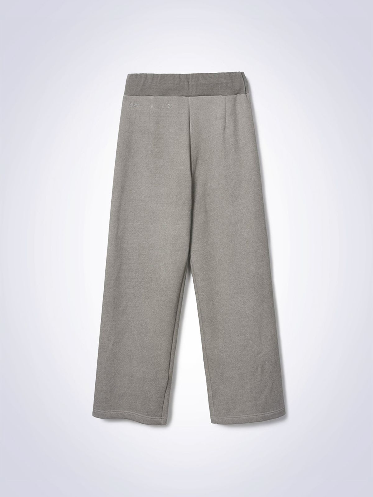하우스공칠이씨(HAUS072C) WASHING EFFECT WIDE PANTS LIGHT GREY