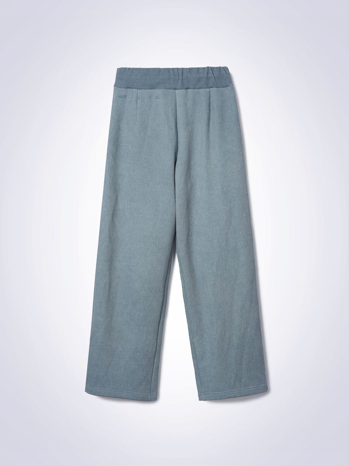 하우스공칠이씨(HAUS072C) WASHING EFFECT WIDE PANTS LIGHT BLUE