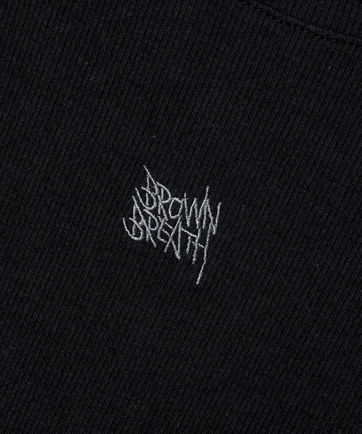 브라운브레스(BROWNBREATH) W SLIM LONGSLEEVE TEE - BLACK
