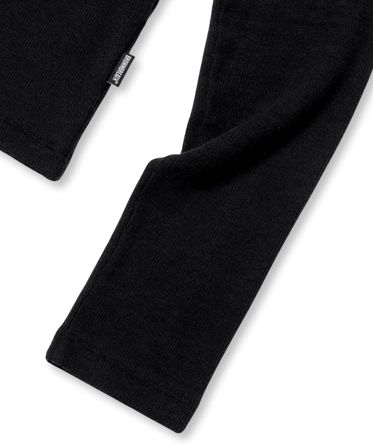 브라운브레스(BROWNBREATH) W SLIM LONGSLEEVE TEE - BLACK