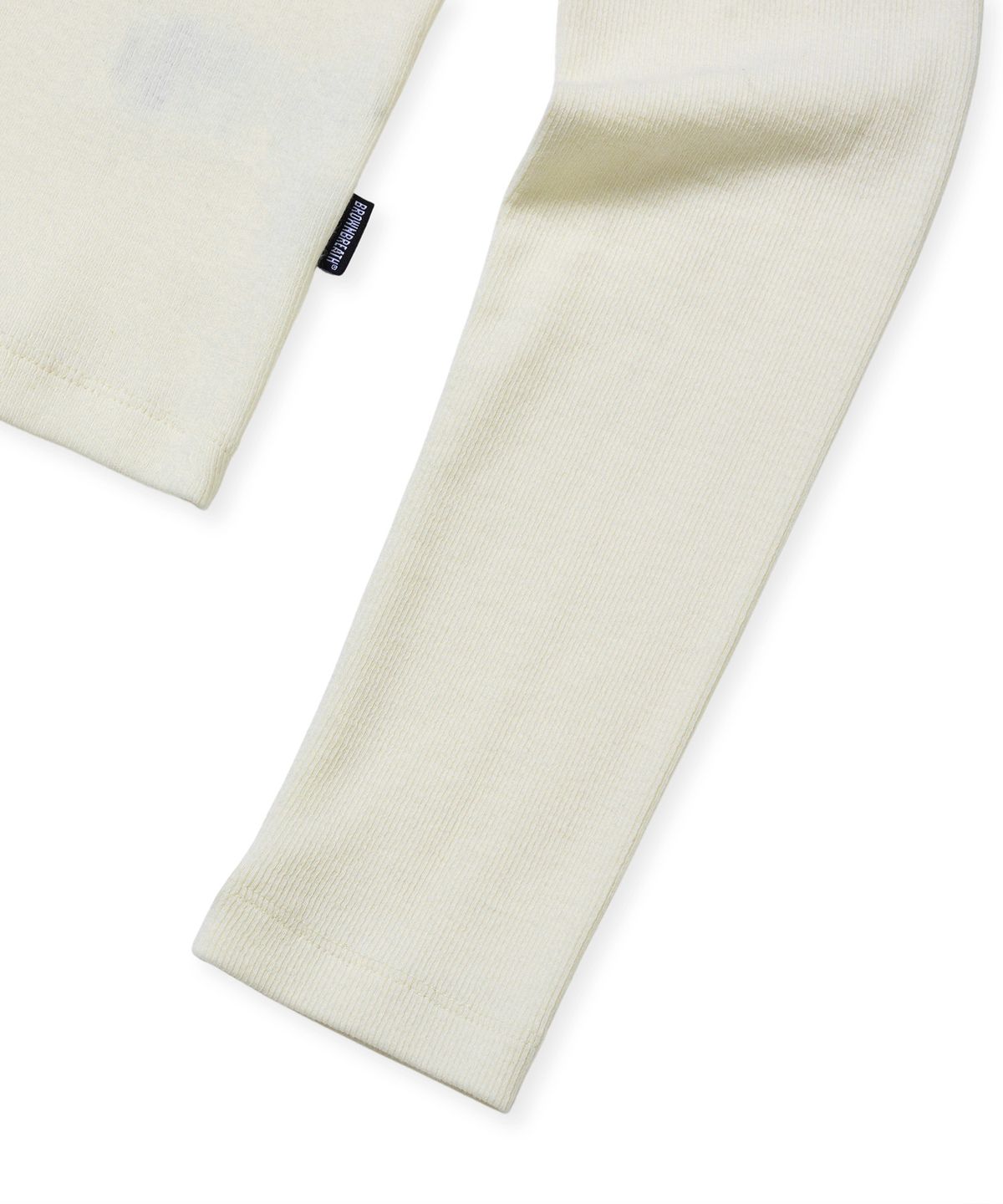 브라운브레스(BROWNBREATH) W SLIM LONGSLEEVE TEE - IVORY