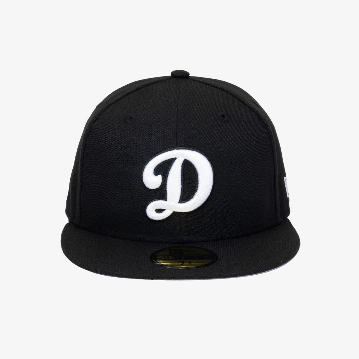 뉴에라(NEW ERA) MLB LA다저스 D 로고 베이직 사이즈캡 블랙/화이트 11591146