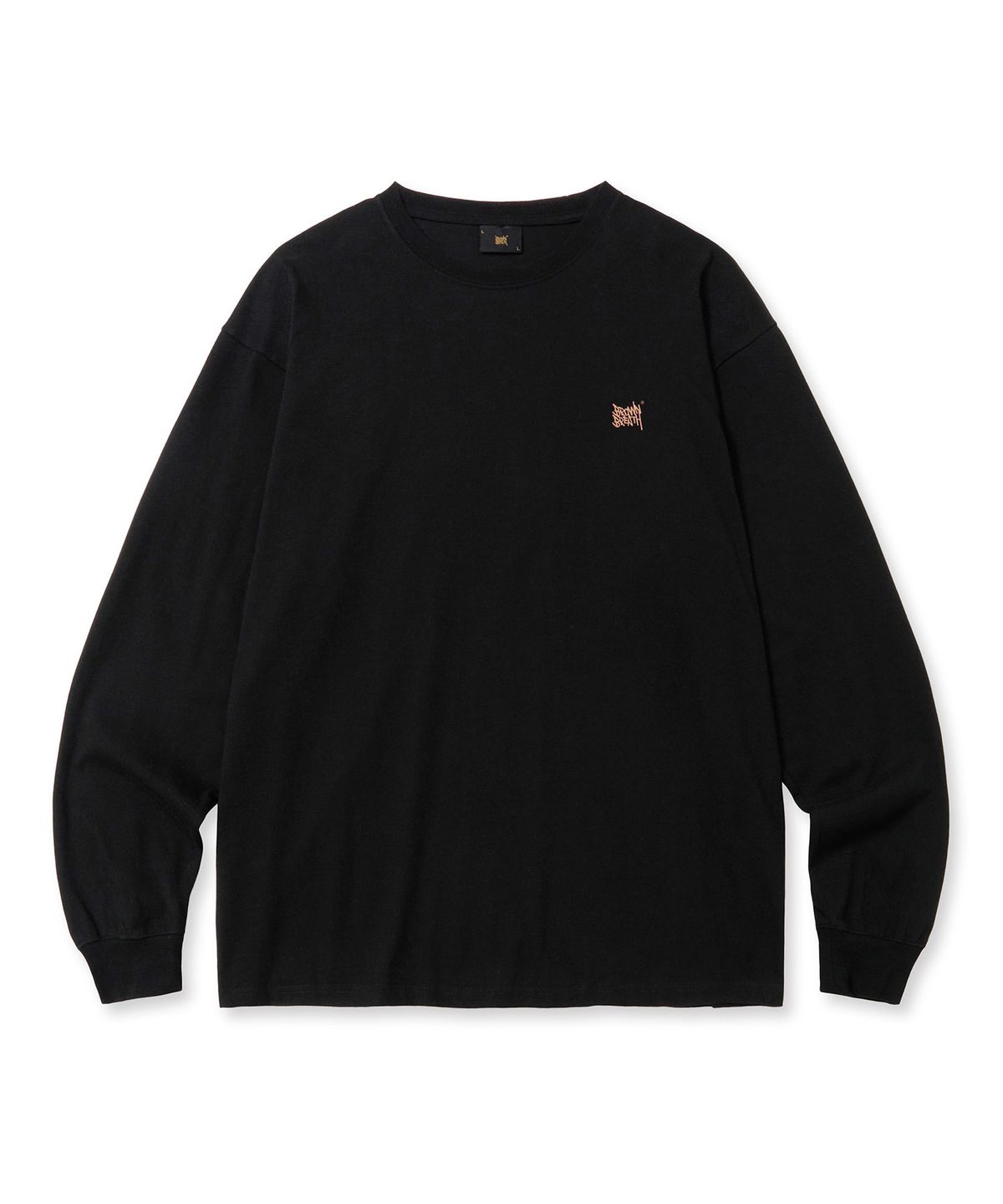 브라운브레스(BROWNBREATH) INSTRUMENTAL TAG LONGSLEEVE - BLACK