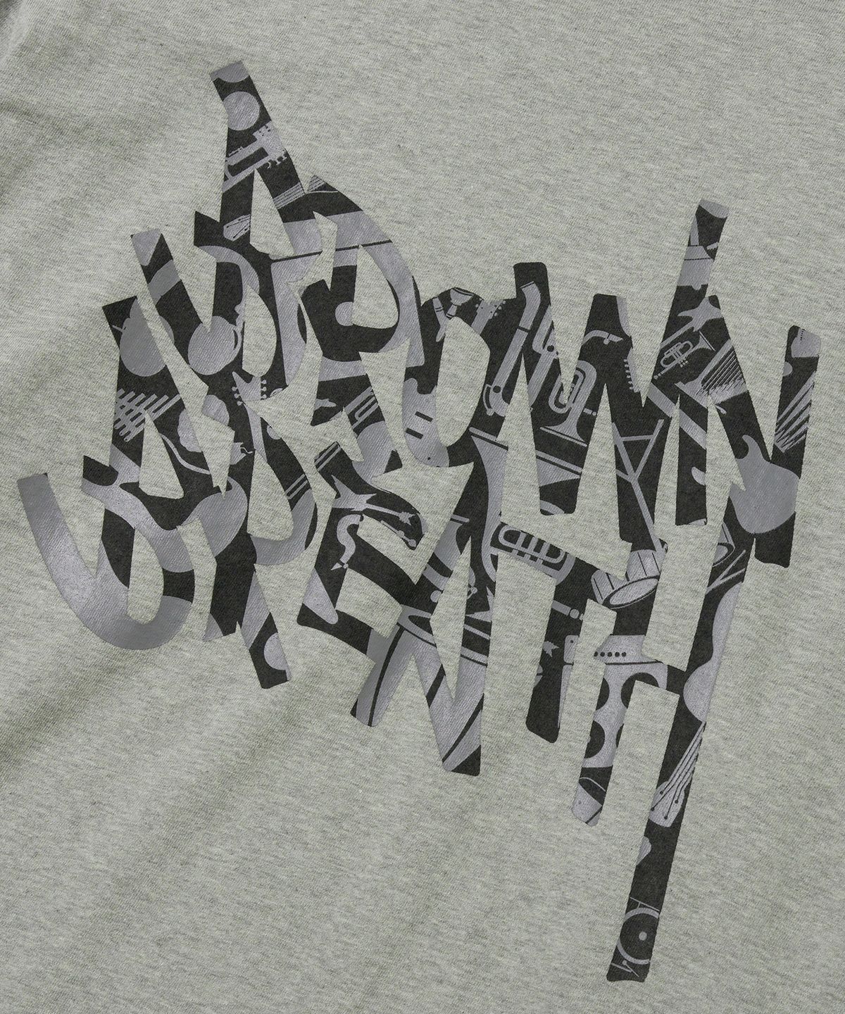 브라운브레스(BROWNBREATH) INSTRUMENTAL TAG LONGSLEEVE - MELANGE GREY