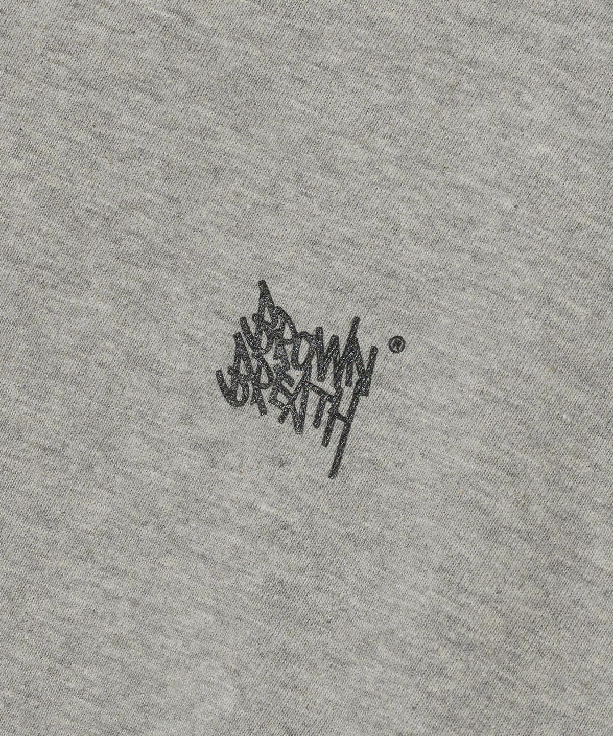 브라운브레스(BROWNBREATH) INSTRUMENTAL TAG LONGSLEEVE - MELANGE GREY