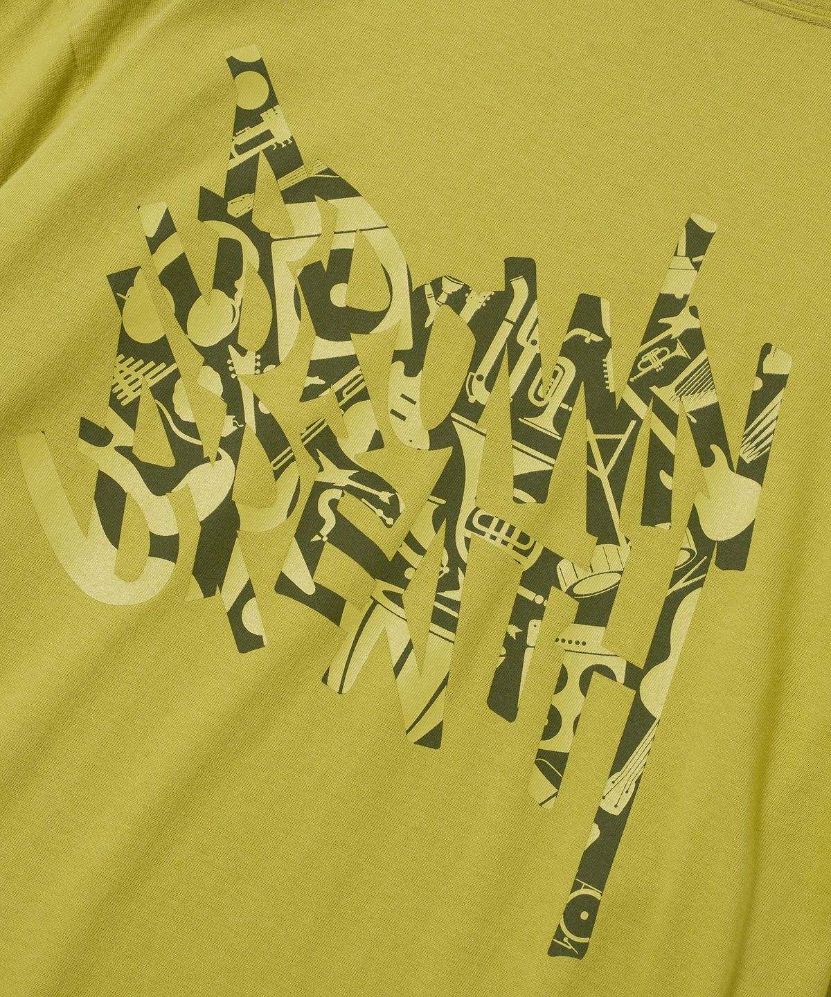 브라운브레스(BROWNBREATH) INSTRUMENTAL TAG LONGSLEEVE - LIME