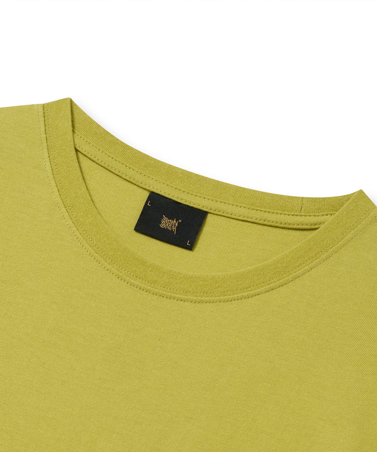 브라운브레스(BROWNBREATH) INSTRUMENTAL TAG LONGSLEEVE - LIME
