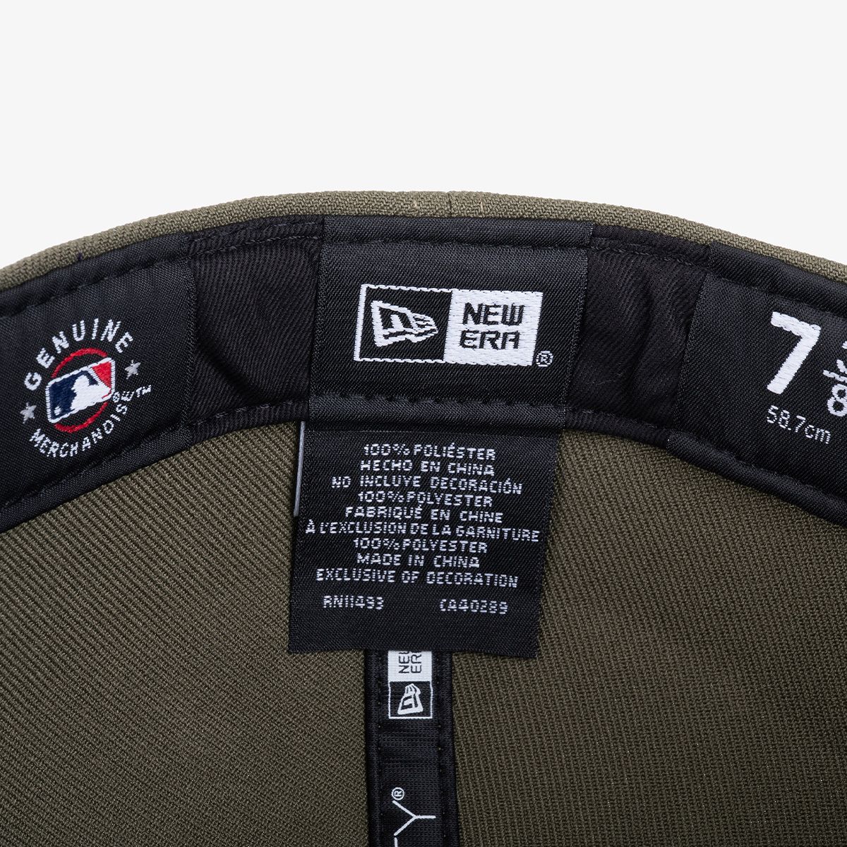 뉴에라(NEW ERA) MLB LA 다저스 베이직 사이즈캡 뉴 올리브 11941969