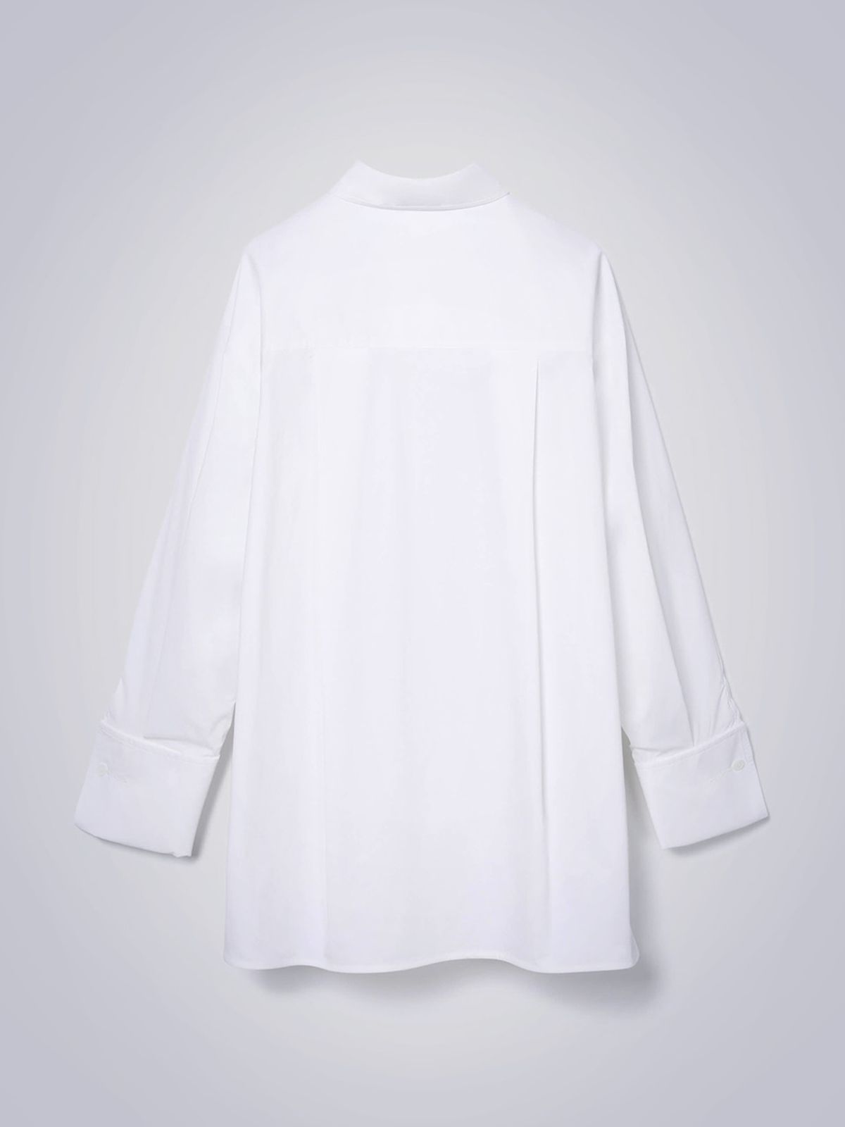 하우스공칠이씨(HAUS072C) 2WAY CUFFS BLOUSE WHITE