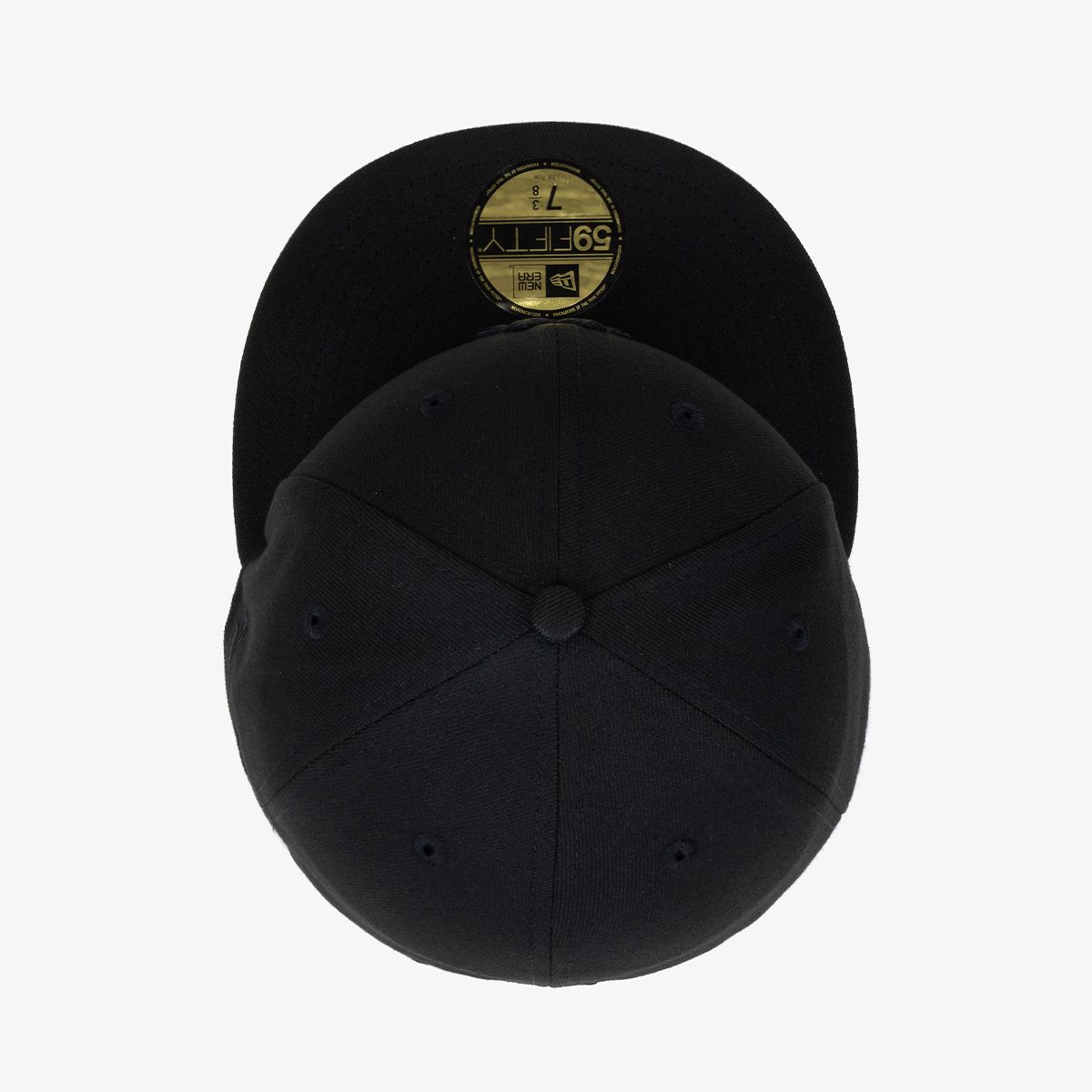 뉴에라(NEW ERA) MLB 뉴욕 양키스 베이직 사이즈캡 블랙/블랙 11591128