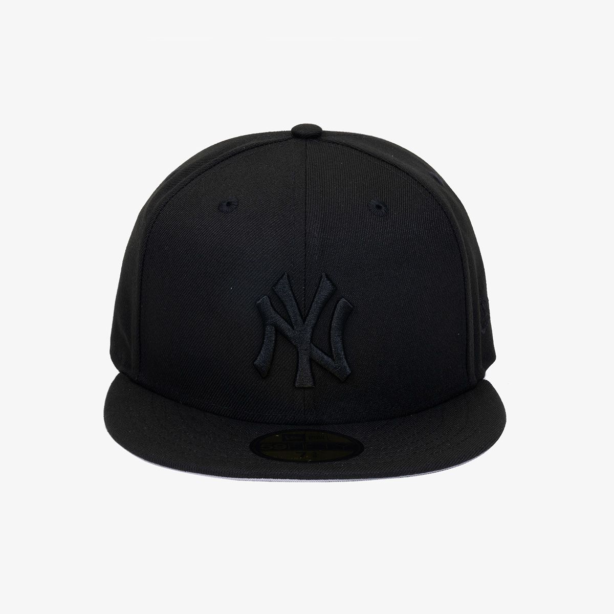 뉴에라(NEW ERA) MLB 뉴욕 양키스 베이직 사이즈캡 블랙/블랙 11591128