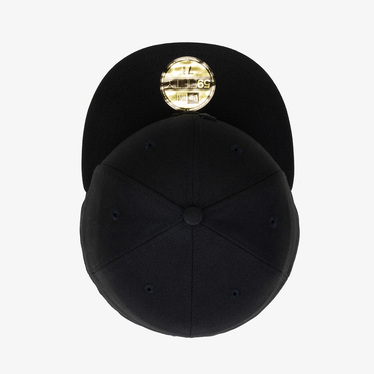 뉴에라(NEW ERA) MLB LA다저스 베이직 사이즈캡 블랙/블랙 11591150