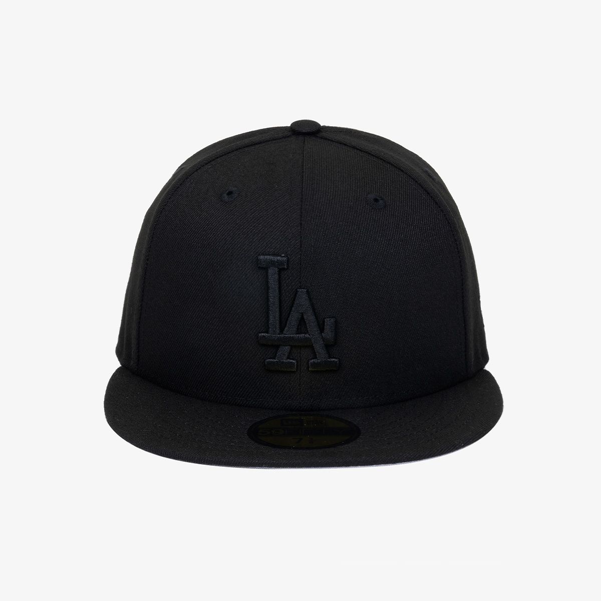 뉴에라(NEW ERA) MLB LA다저스 베이직 사이즈캡 블랙/블랙 11591150