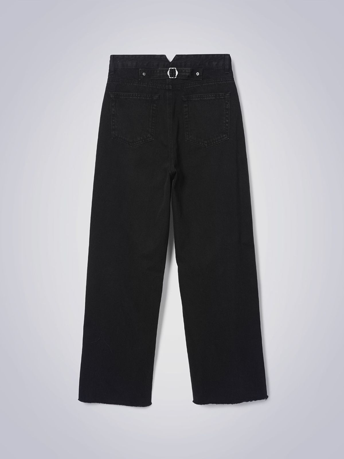 하우스공칠이씨(HAUS072C) STRAIGHT JEANS BLACK