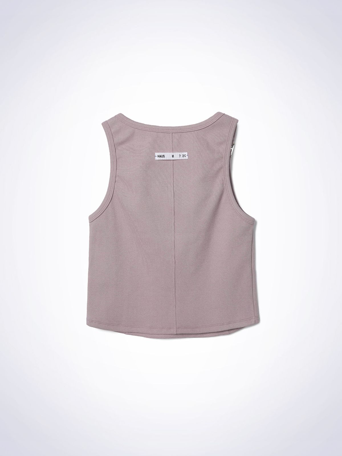 하우스공칠이씨(HAUS072C) BUCKLE SLEEVELESS T-SHIRTS PINK