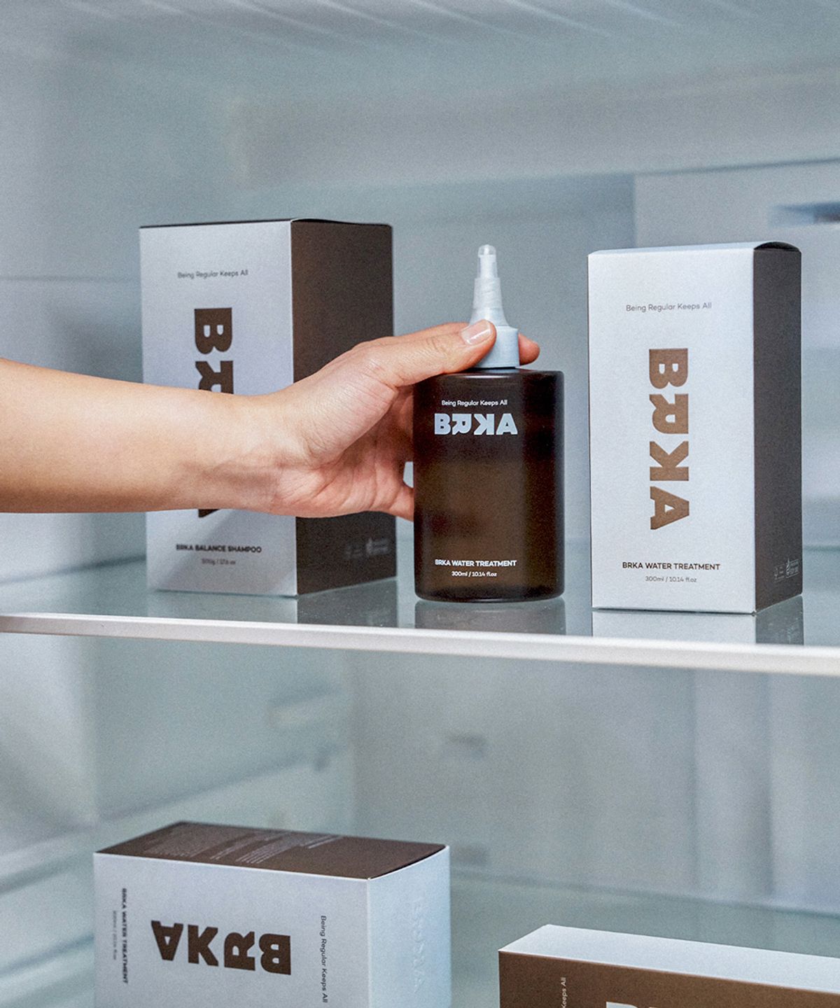 브르카(BRKA) 워터 트리트먼트 300ml 임산부 극손상 물미역 헤어팩