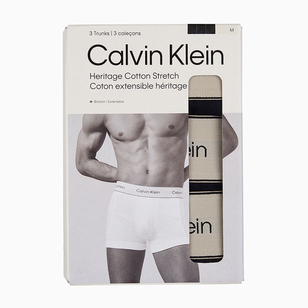 캘빈클라인 언더웨어(CALVIN KLEIN UNDERWEAR) 남성 피마 코튼 3PK 트렁크_NB4446UB1