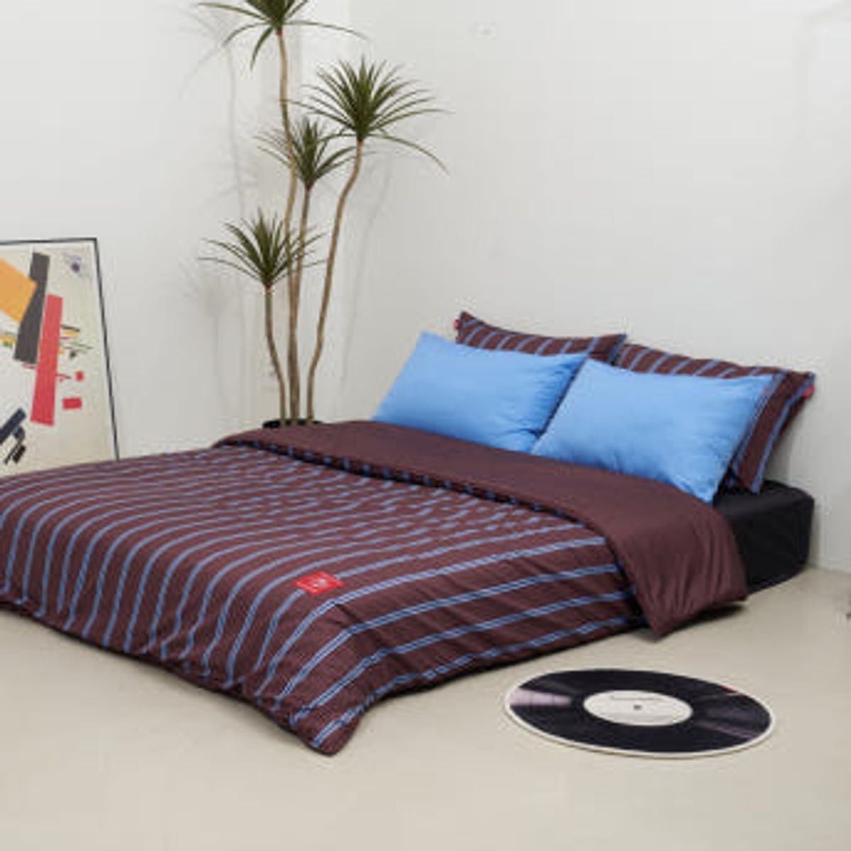 댄스온더플로어(DANCEONTHEFLOOR) Furless Reversible Seamless Duvet 퍼리스 사계절 알러지케어 무봉제 리버시블 차렵이불 4Colors (SS/QK)
