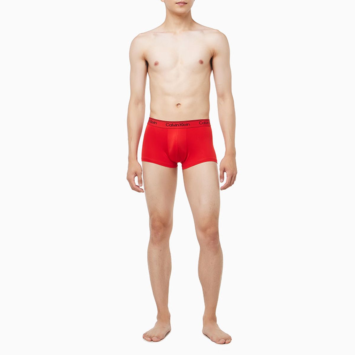 캘빈클라인 언더웨어(CALVIN KLEIN UNDERWEAR) 남성 마이크로파이버 스트레치 3PK 로우 라이즈 트렁크_NB44090AJ