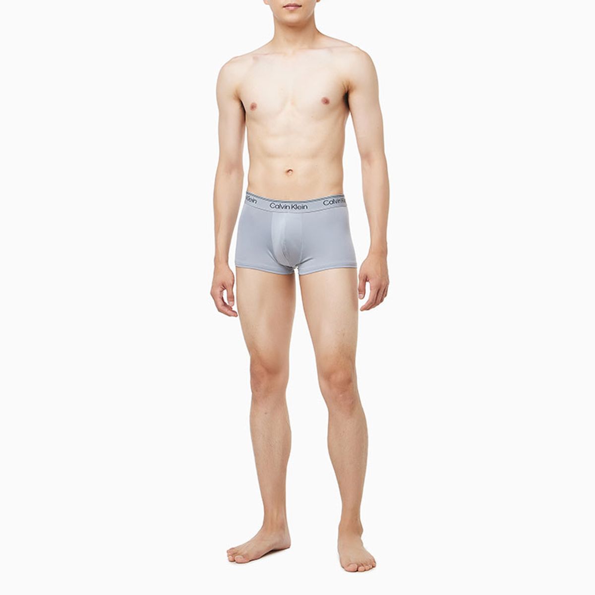 캘빈클라인 언더웨어(CALVIN KLEIN UNDERWEAR) 남성 마이크로파이버 스트레치 3PK 로우 라이즈 트렁크_NB44090AJ