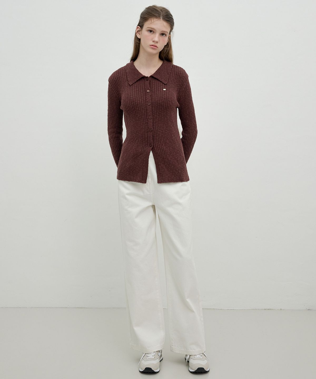 올리브 데 올리브(OLIVE DES OLIVE) 와이드 컬러 데님 팬츠 OJ5AL8320