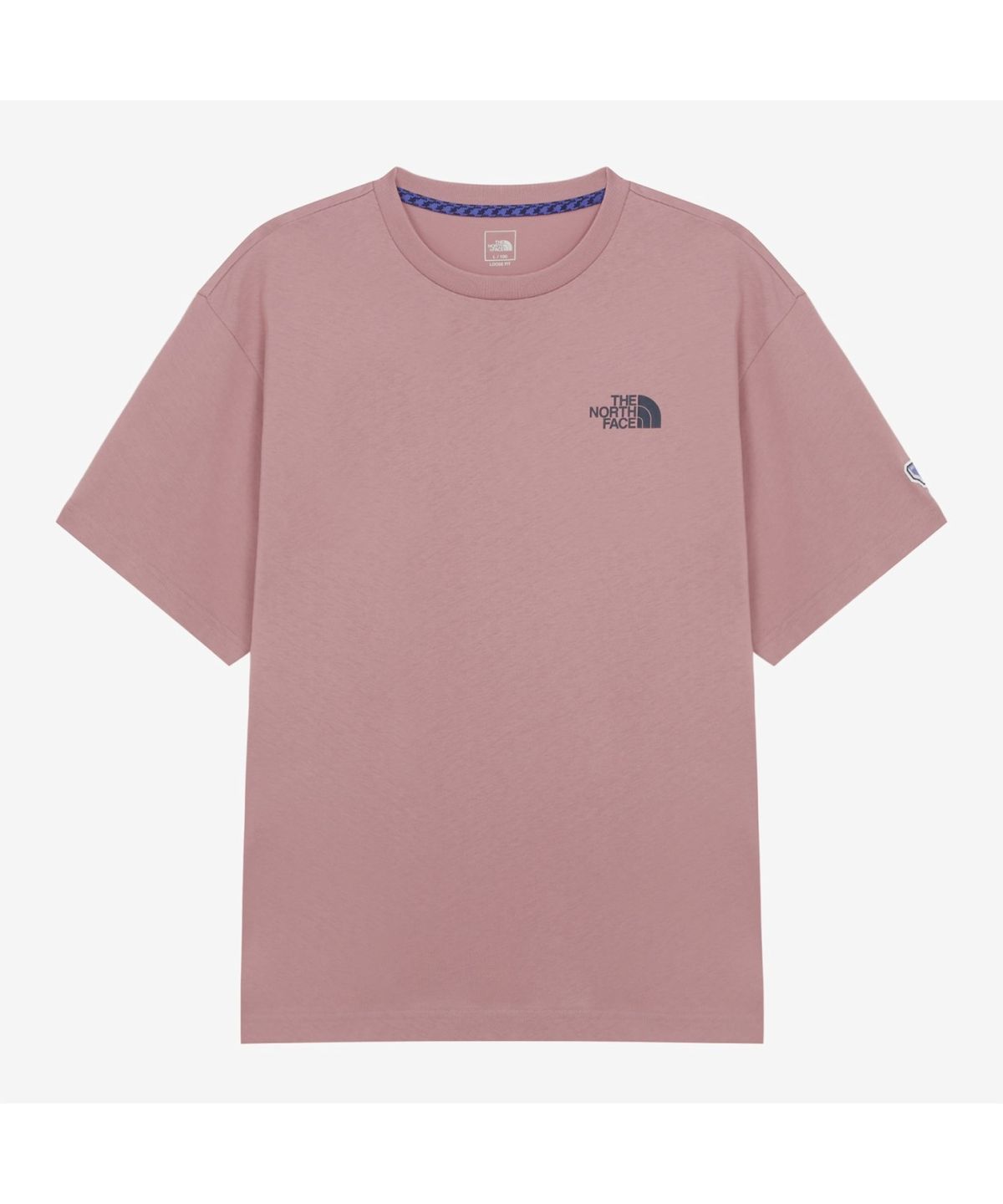 노스페이스(THE NORTH FACE) NT7UR70C 남성 카라비너 반팔 티셔츠 SOFT PINK