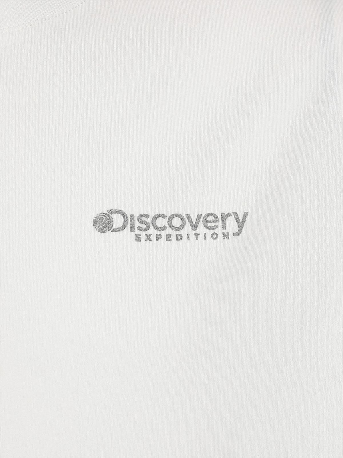 디스커버리 익스페디션(DISCOVERY EXPEDITION) 마운틴 그래픽 기능성 긴팔티 (CREAM)