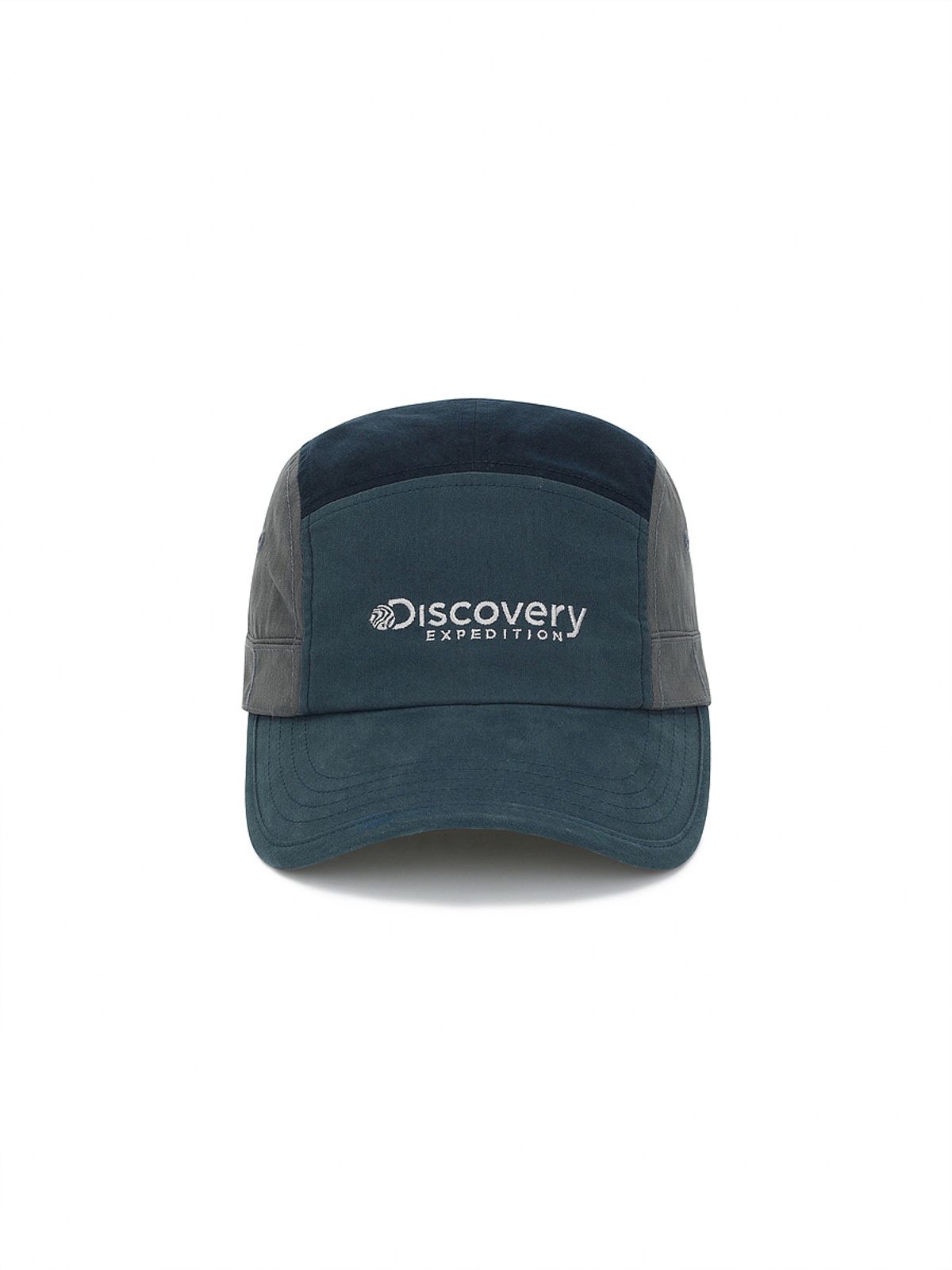 디스커버리 익스페디션(DISCOVERY EXPEDITION) 워싱 코튼 컬러블럭 캠프캡 (D/BLUE)