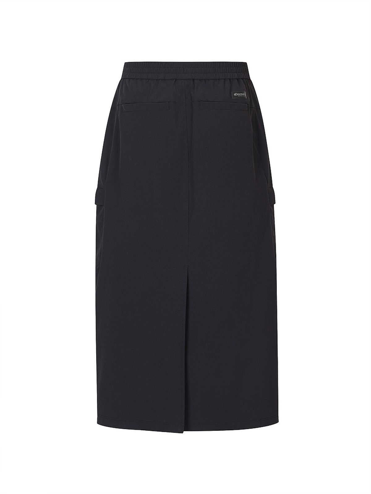 디스커버리 익스페디션(DISCOVERY EXPEDITION) 여성 파라슈트 스커트 (BLACK)
