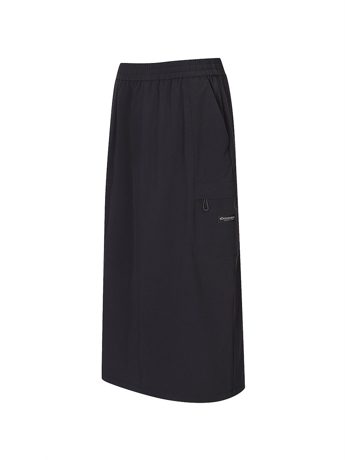 디스커버리 익스페디션(DISCOVERY EXPEDITION) 여성 파라슈트 스커트 (BLACK)
