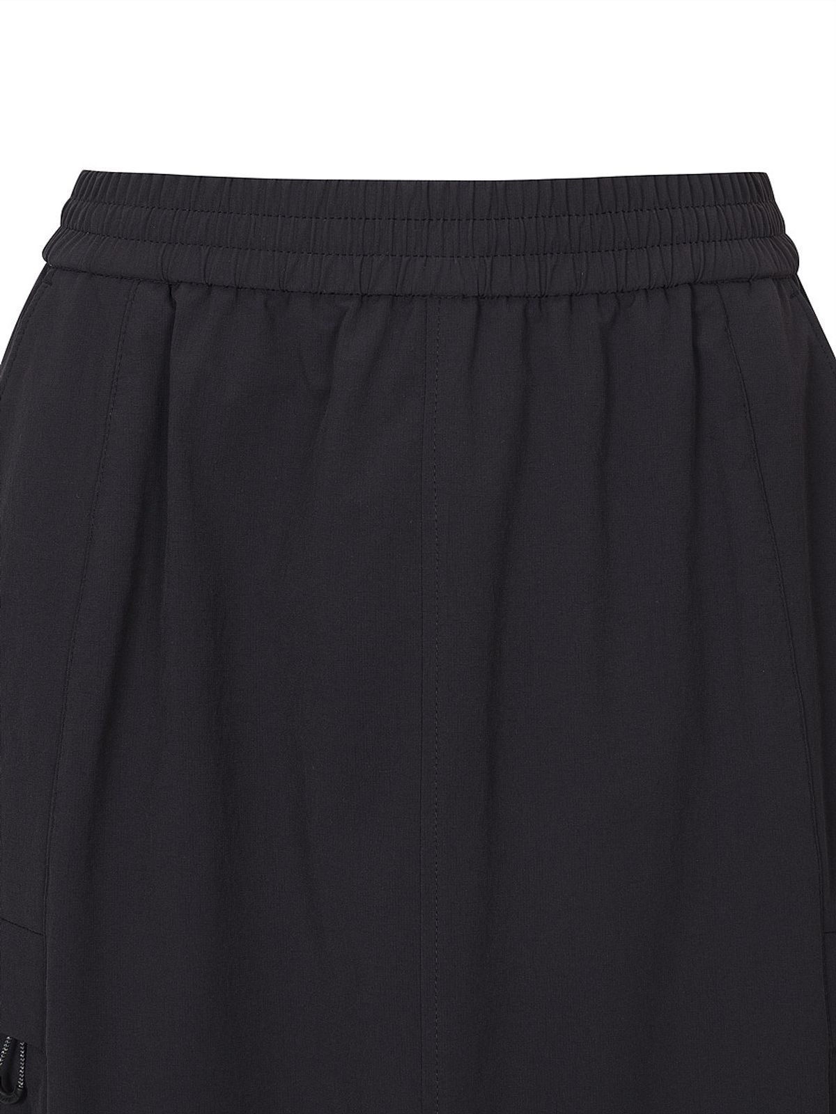 디스커버리 익스페디션(DISCOVERY EXPEDITION) 여성 파라슈트 스커트 (BLACK)